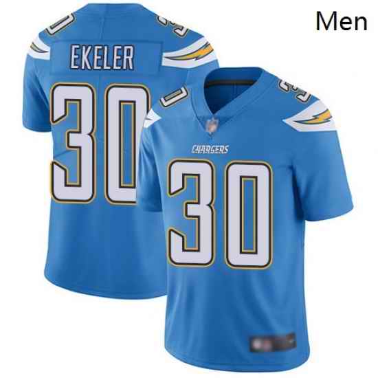 Chargers 30 Austin Ekeler Electric Blue Alternate Men Stitched Football Vapor Untouchable Limited Jersey
